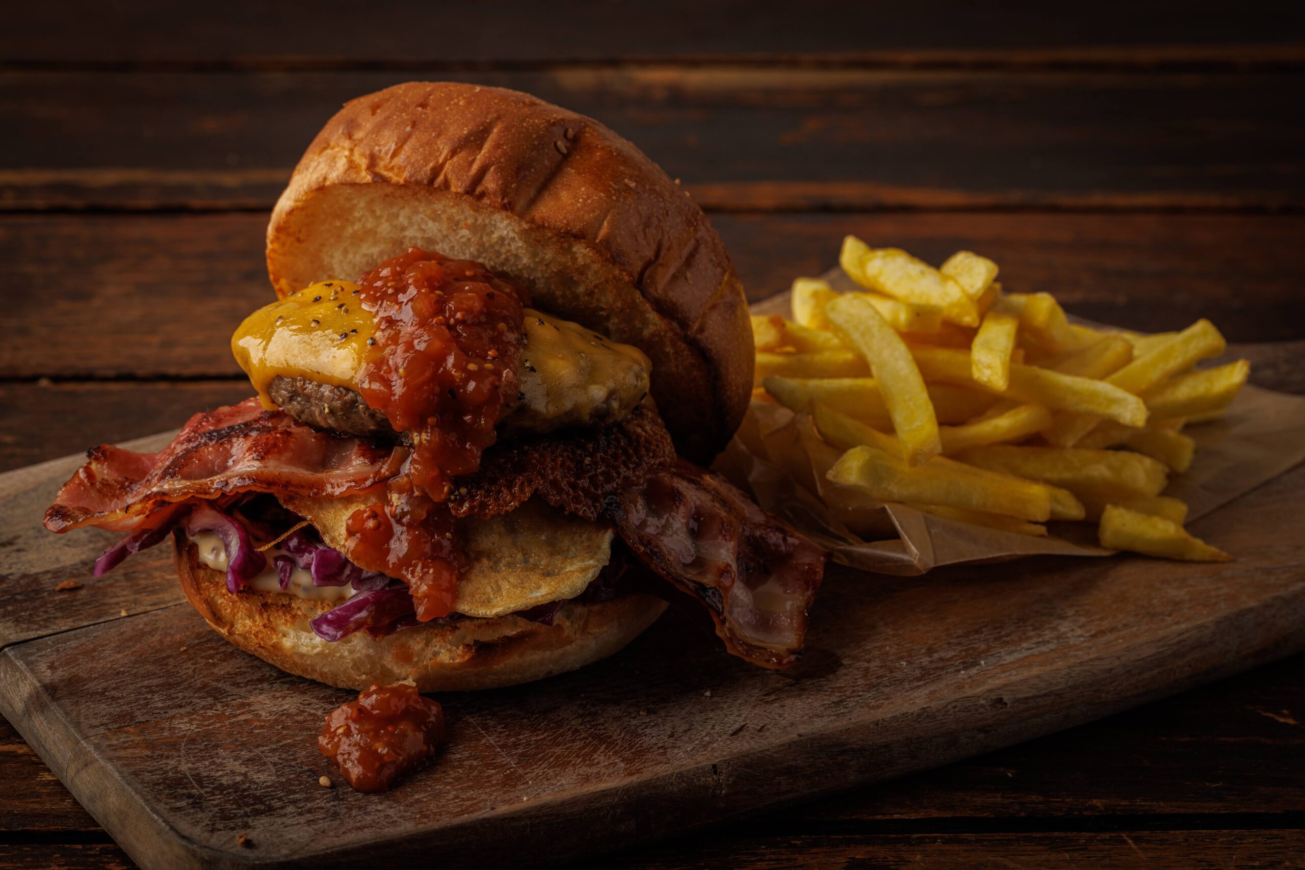 デラックスバーガーはいかがですか？
