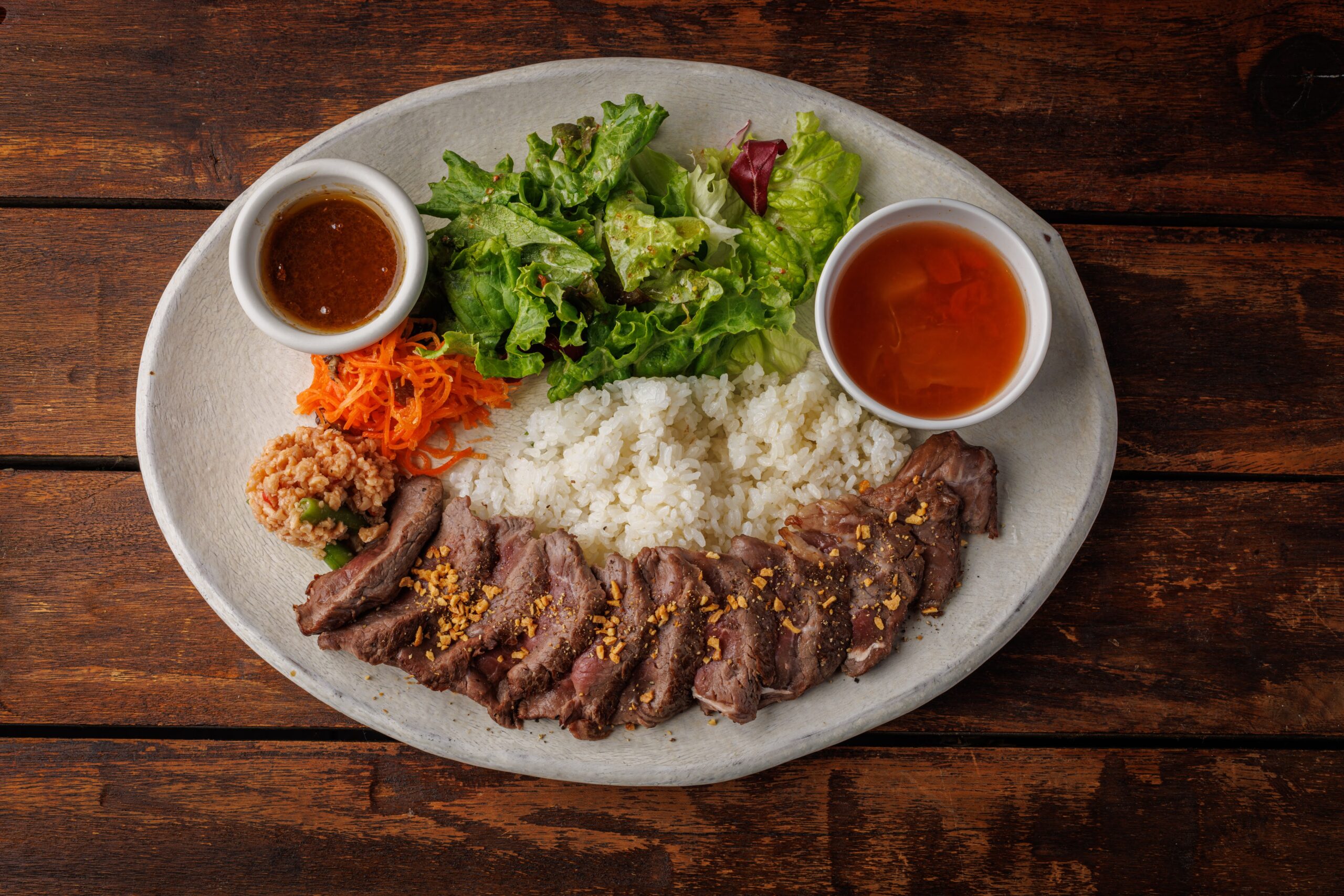 NYスタイルステーキプレート